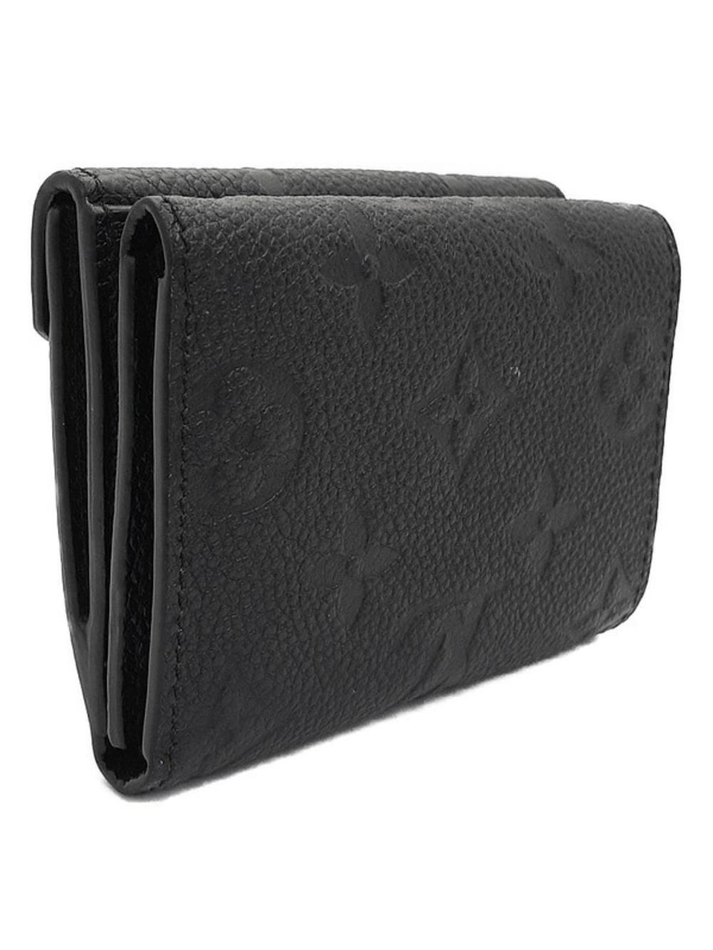 Louis Vuitton Portefeuille Monogram Tri Wallet fold Empreinte Celeste Brown